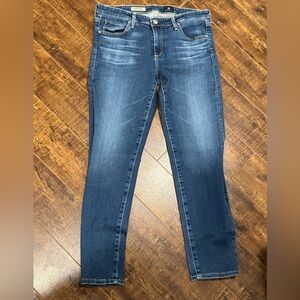 AG Adriano Goldschmied Dark Blue Skinny Jeans